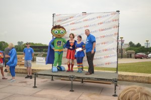 First place... in the costume contest